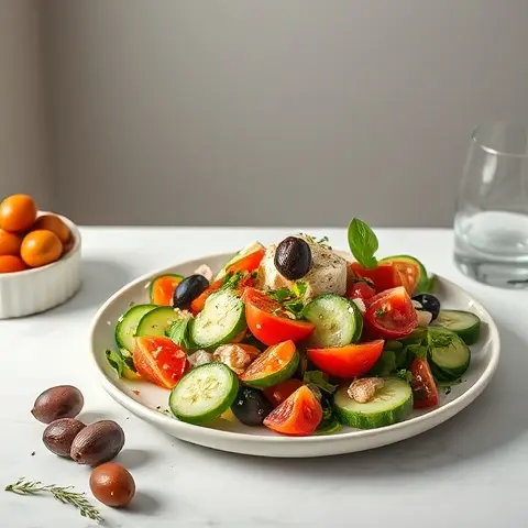 Greek Olive Medley Salad