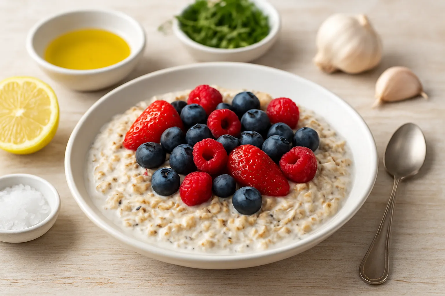 Overnight Oats with Berries