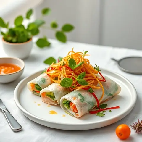 Zoodle Spring Rolls (Rice Paper-Free)
