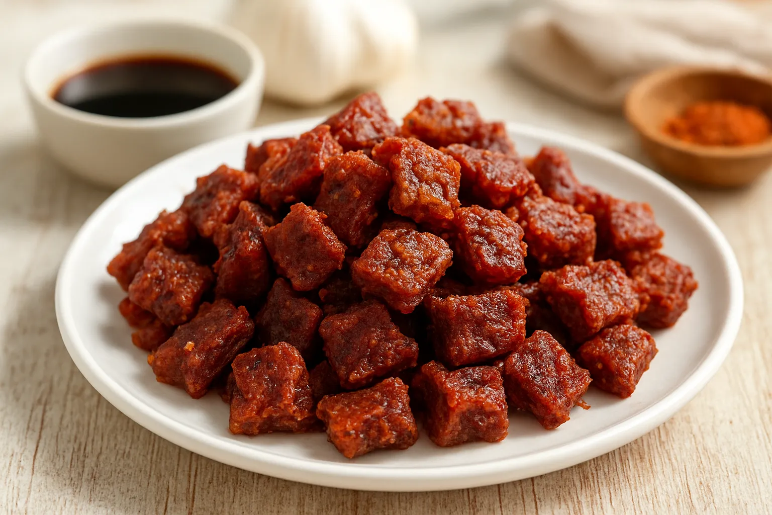 Pepperoni-Free Turkey Jerky Bites