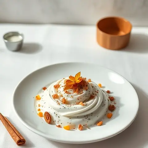 Coconut Chia Pudding with Toasted Flax & Cinnamon