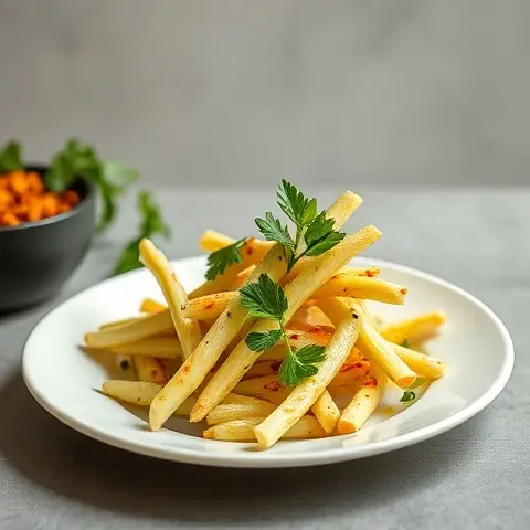 Soft Jicama Sticks with Chili-Lime