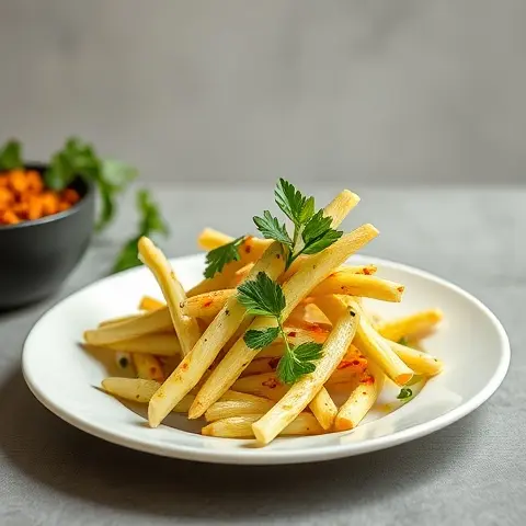 Soft Jicama Sticks with Chili-Lime