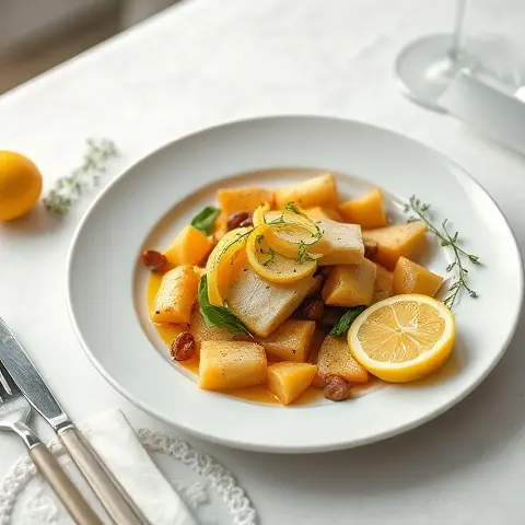 Zesty Pan-Roasted Salsify with Lemon