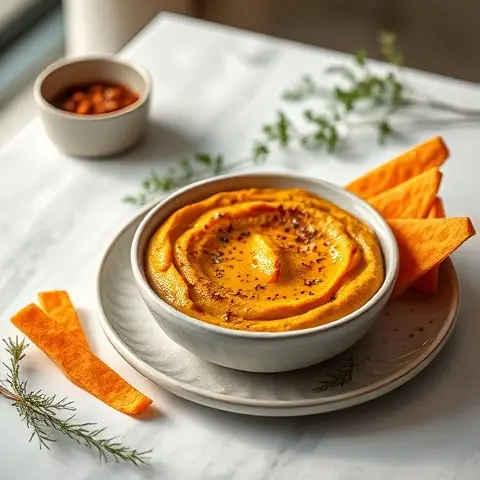 Turmeric-Spiced Carrot-Butternut Dip