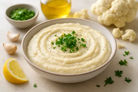 Creamy Cauliflower Tahini-Free Purée