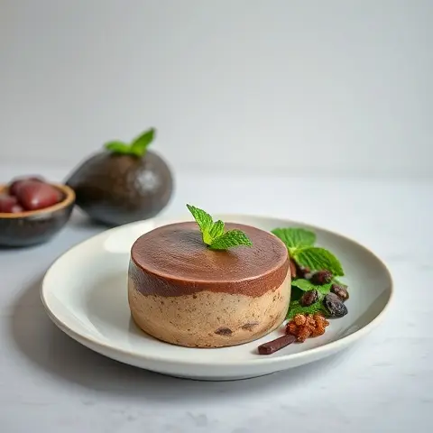 Chocolate Mint Avocado Pudding