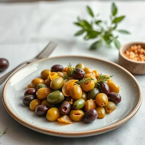 Olive & Herb Medley with Lemon Zest