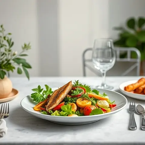 Sardine Nicoise-style Low-Carb Salad