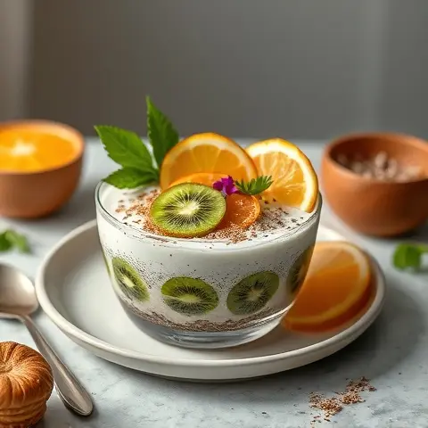 3 Citrus-Kiwi Chia Pudding