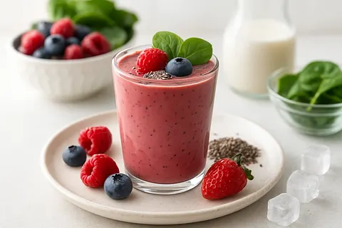 Berry-Collagen Low-Carb Shake