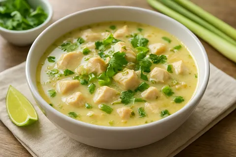 Coconut-Lemongrass Chicken Soup