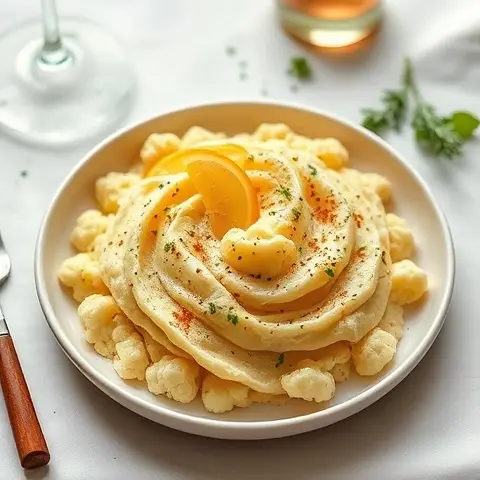 Smoky Paprika Cauliflower Mash