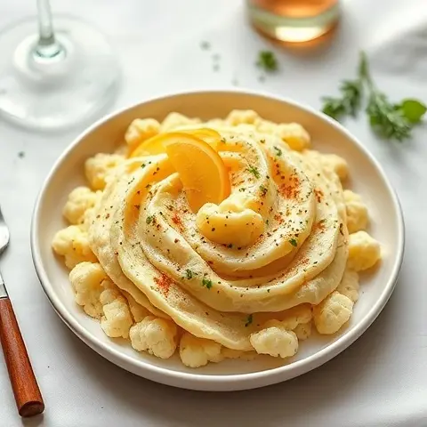 Smoky Paprika Cauliflower Mash