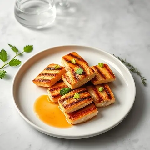 Filipino-Inspired Grilled Tilapia Bites with Vinegar Dipping Sauce
