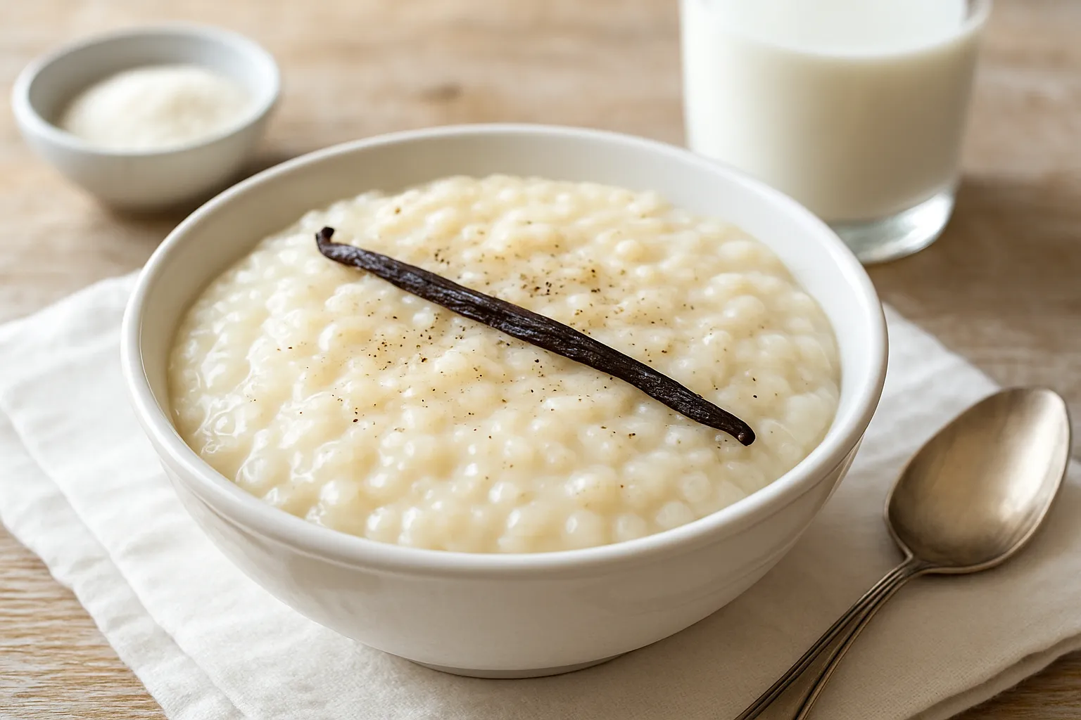 Low-Histamine Coconut Tapioca Pudding with Vanilla