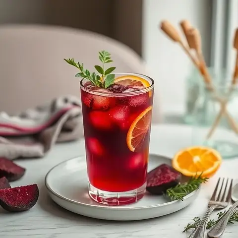 Roasted Beet and Citrus Reviver