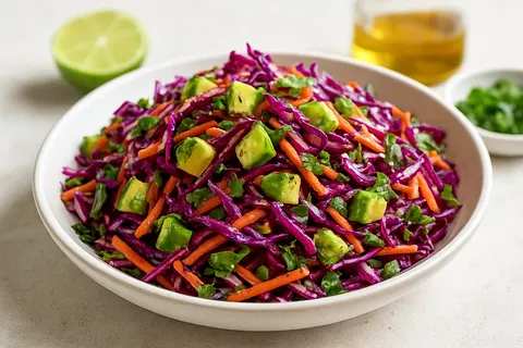 Zesty Avocado-Lime Slaw