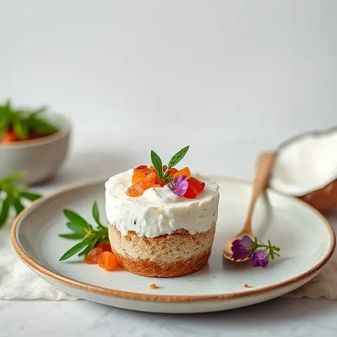 Coconut-Cashew “Cheesecake” Cups