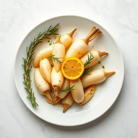 Rosemary-Roasted Baby Turnips with Lemon Zest