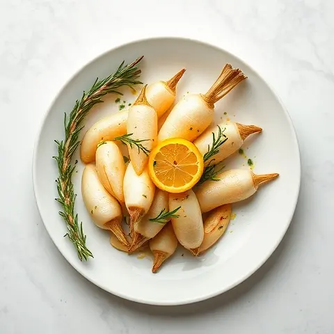 Rosemary-Roasted Baby Turnips with Lemon Zest