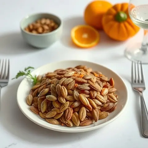 Pumpkin Seed Snack Mix with Orange Zest