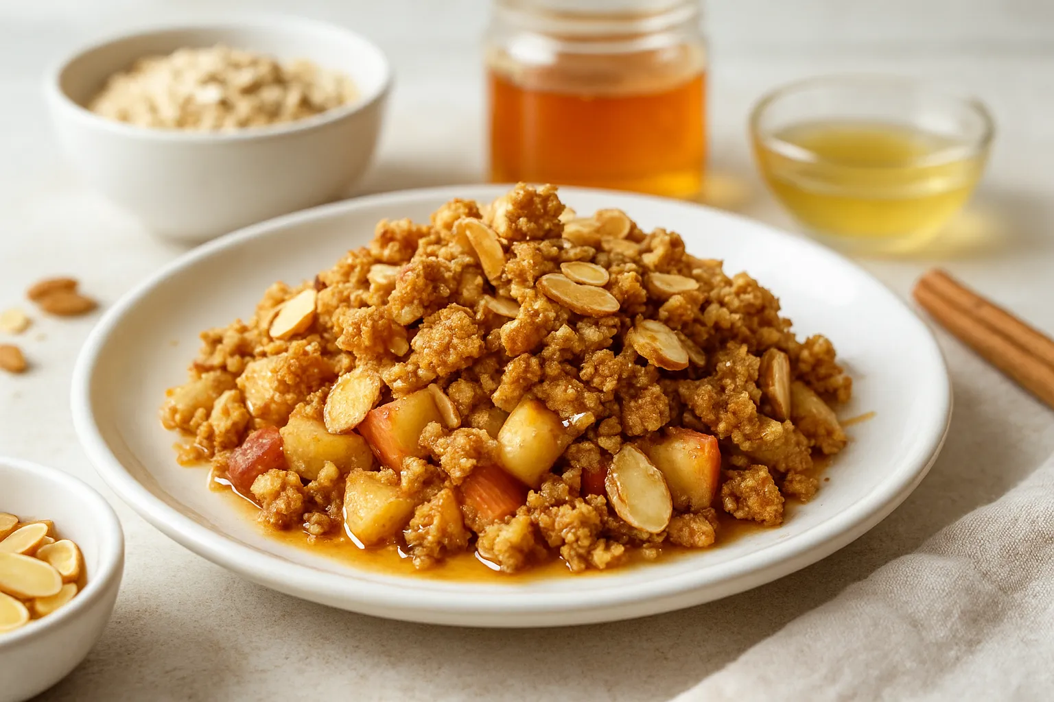 Nutritious Almond Crumble Dessert