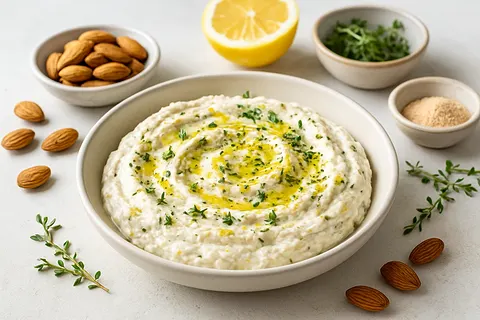 Almond-Ricotta Lemon Thyme Dip