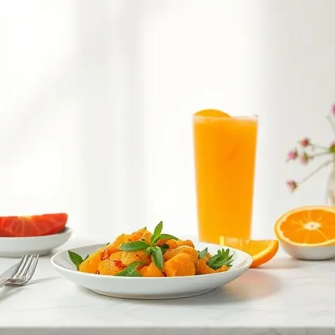 Orange-Cayenne Metabolic Sip