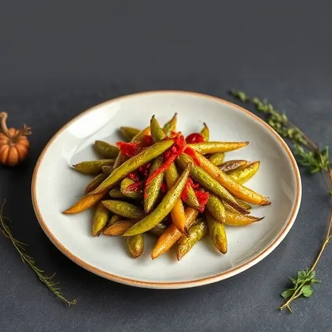 Crunchy Roasted Edamame with Smoked Paprika