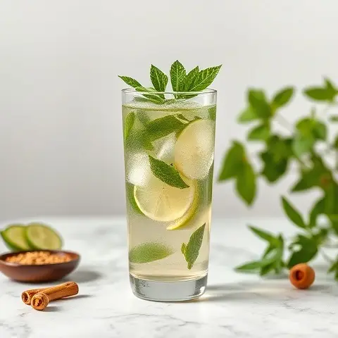 Spiced Neem-Infused Detox Water